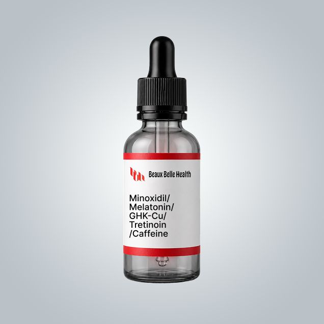 
          Minoxidil-Melatonin-GHK-Cu-Tretinoin-Caffeine-pd