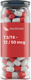 T3/T4 – 12 / 50 mcg – 25 / 150 mcg